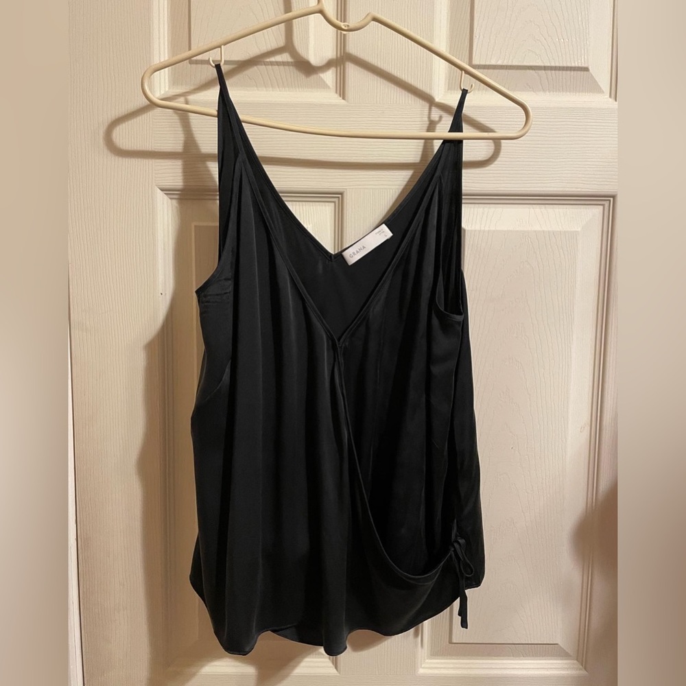 Grana Wrap silk cami